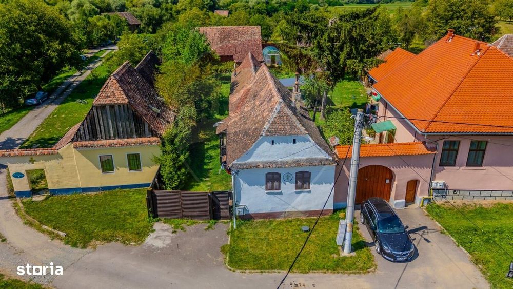 Casă saseasca cu Poveste in inima Transilvaniei/5500 mp teren/Bunesti