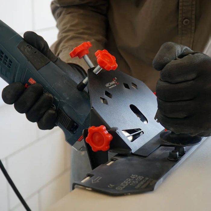 Насадка для резки плитки под углом 45* для болгарк  125 мм .metal mate