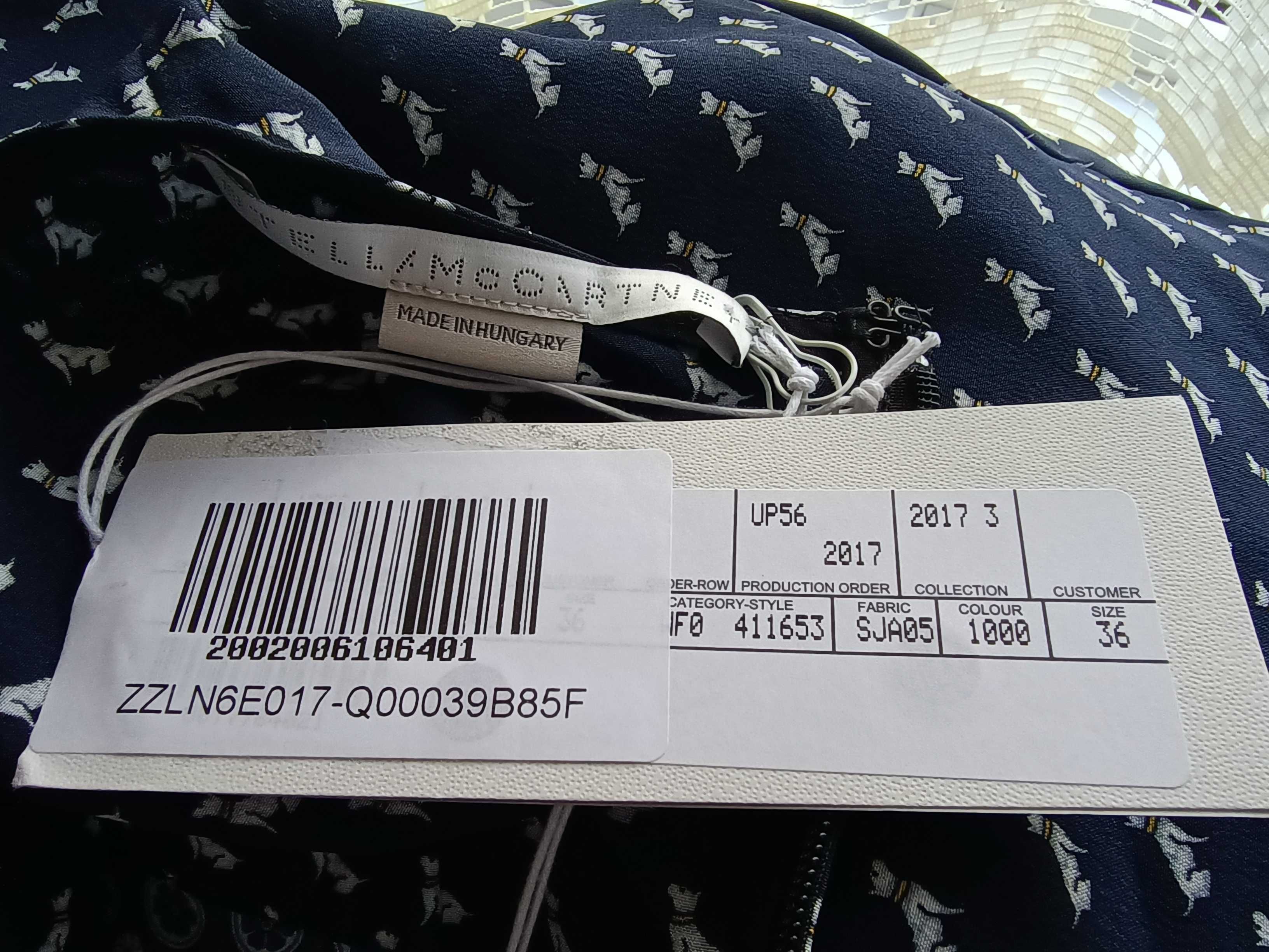 Rochie mătase Stella McCartney