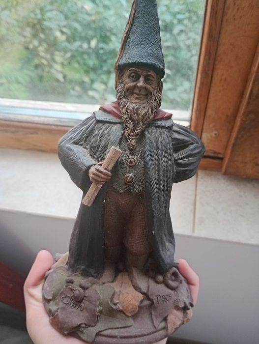 Piesa veche rara de colecție de din 1989 semnata probabil    un gnom