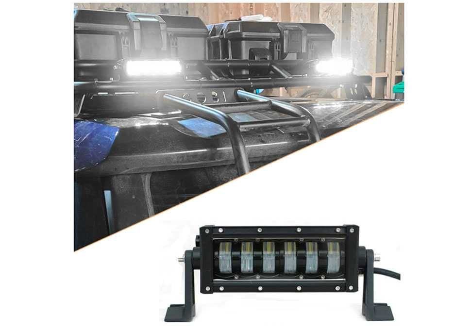 9D Off-road LED bar с лупи, 48 W, 27 см