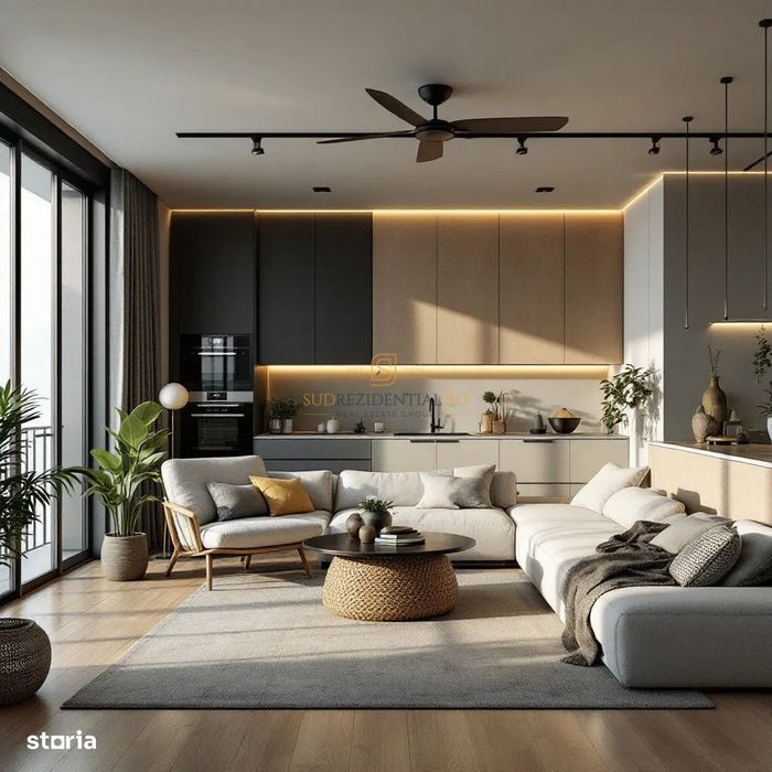 Apartament cu 2 camere, incalzire in pardoseala - Aparatorii Patriei