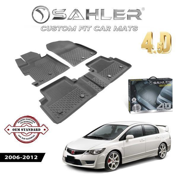Гумени Стелки Sahler 4.5D за Хонда Сивик/ 2006-2012г.Honda Civik