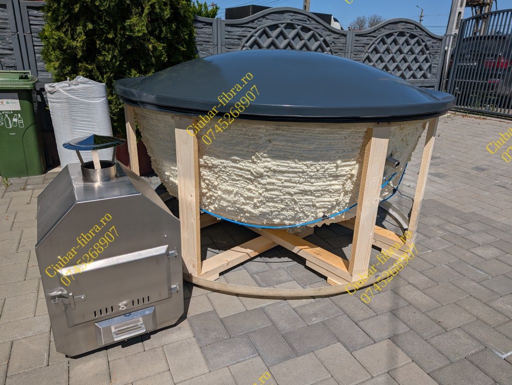Cuva/Cada Ciubar fibra de sticla/Aeromasaj/Hidromasaj/Soba/Accesorii