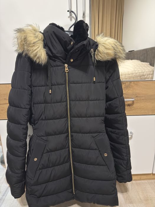 Черно зимно яке ZARA размер XS
