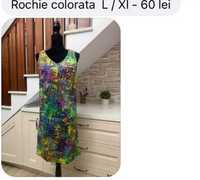 rochie dama multicolora marimea M-L