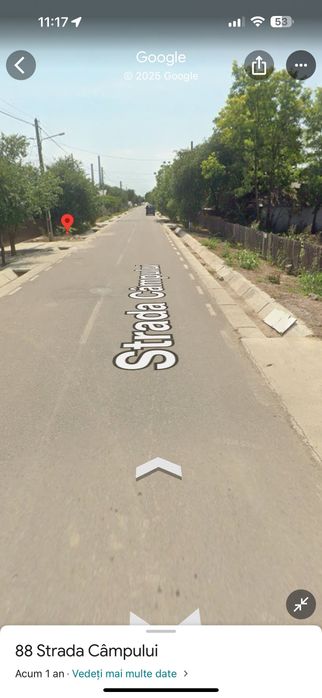 Vând teren comuna Chiscani