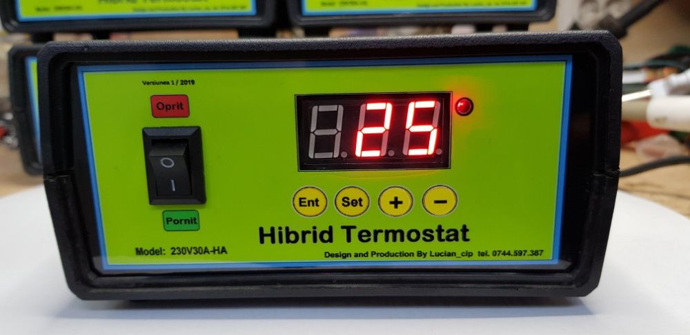 Hibrid Termostat Digital, 230V30A-HA, -99 +999 Grade