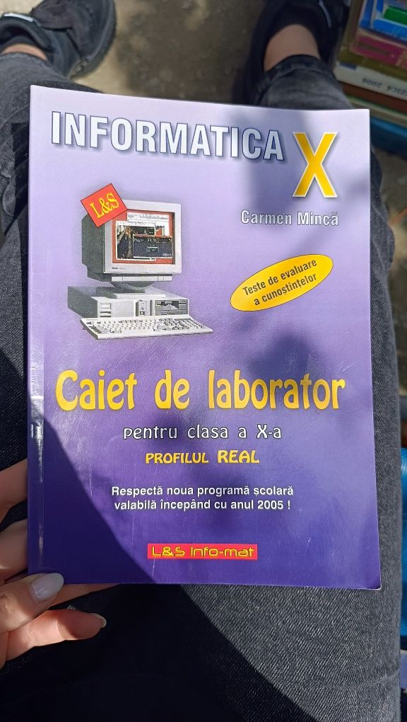 Caiet de laborator - Informatică clasa a Xa