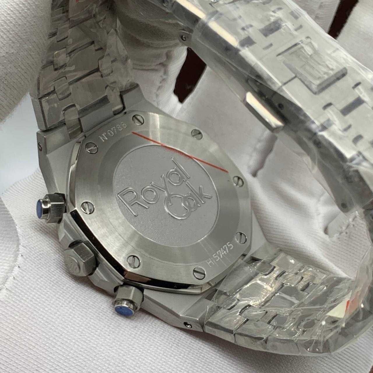 Audemars Piguet Royal oak сребро/хроно