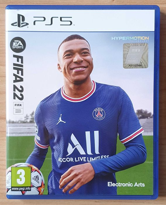 FIFA 22 PS5 Playstation 5 ФИФА 2022 Плейстейшън футбол диск игра мач