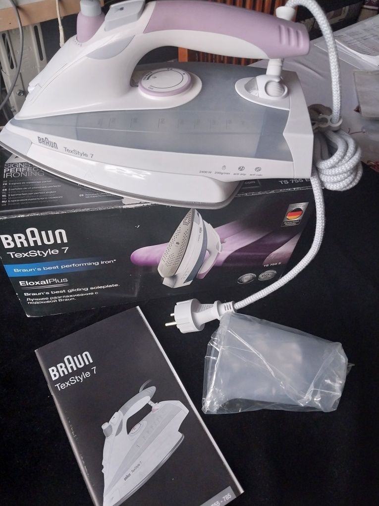 Продам утюг Braun TexStule 7,изготовлено в Венгрии.