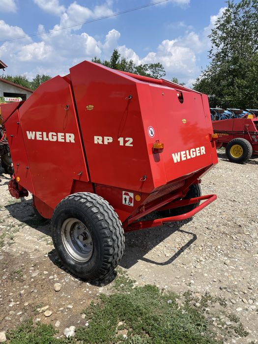 Presa de balotat , balotiera rotundă Krone , Claas , Welger , Deutz