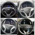 Husa volan Hyundai i40 si i30 piele perforata dedicata ca original