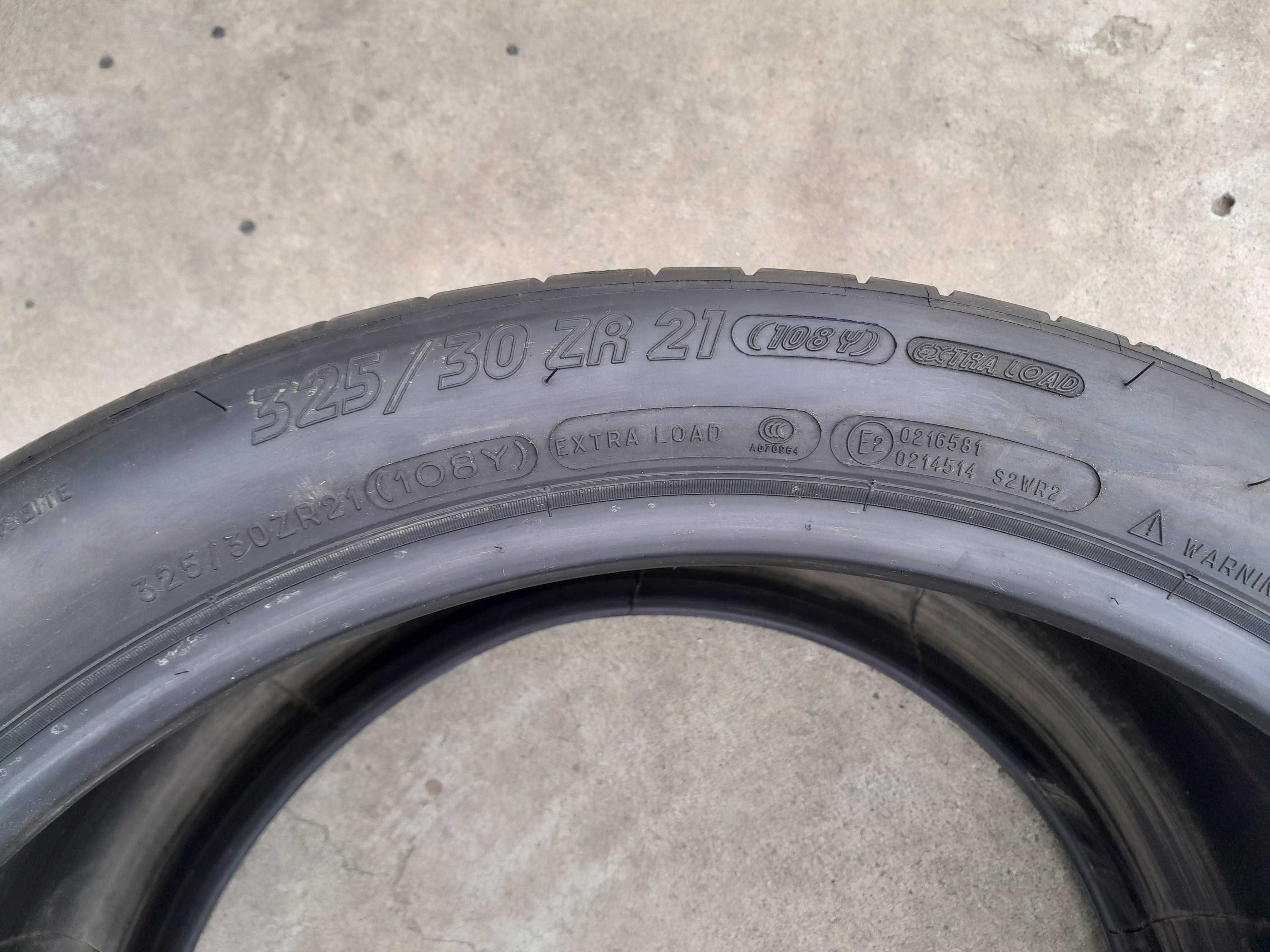 O anvelopa de vara 325 30 21 michelin pilot sport cup 2 , dot 2021