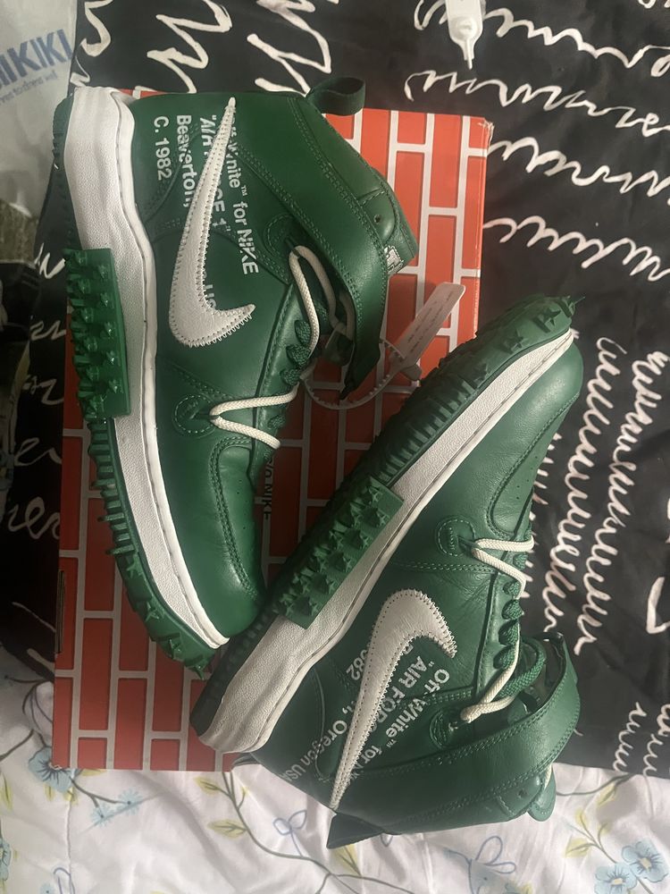 Air Force 1 X Off White ,,Pine Green”