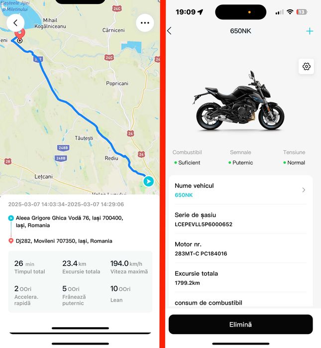 Motocicleta CFMOTO 650NK abs