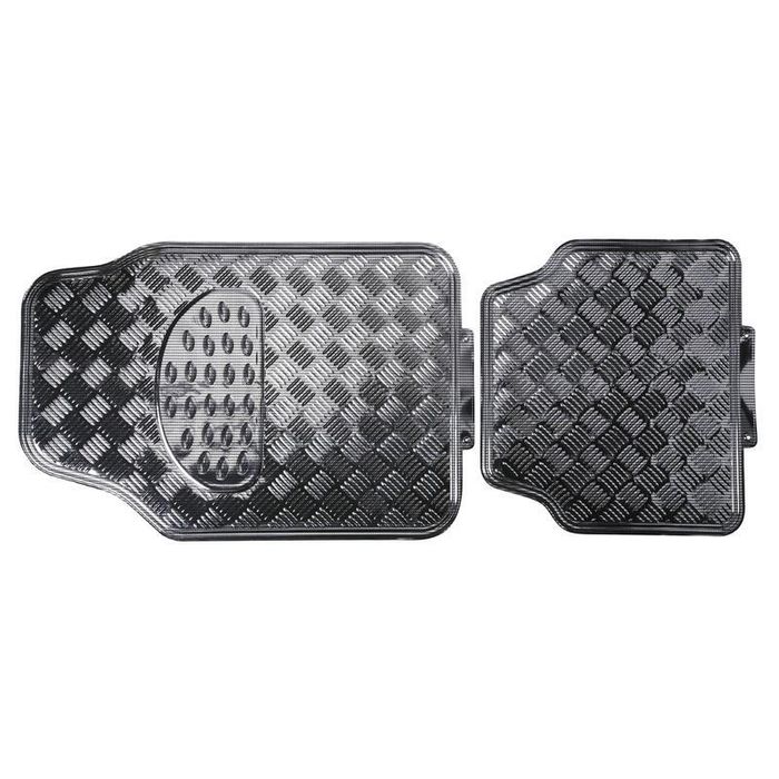 стелки за кола pvc alu look carbon / карбон 4броя sumex apa4000