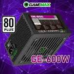Блок питания GameMax GE-600, 600 Вт, 80+ Standard, c APFC