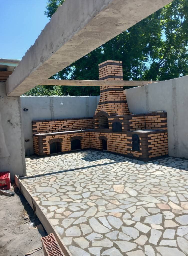 Grătare rustice de grădină/curte