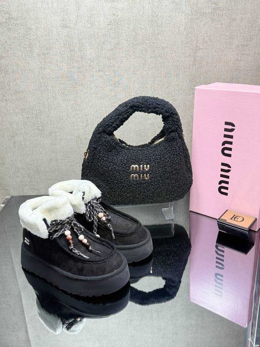 Ghete dama cu geanta miu