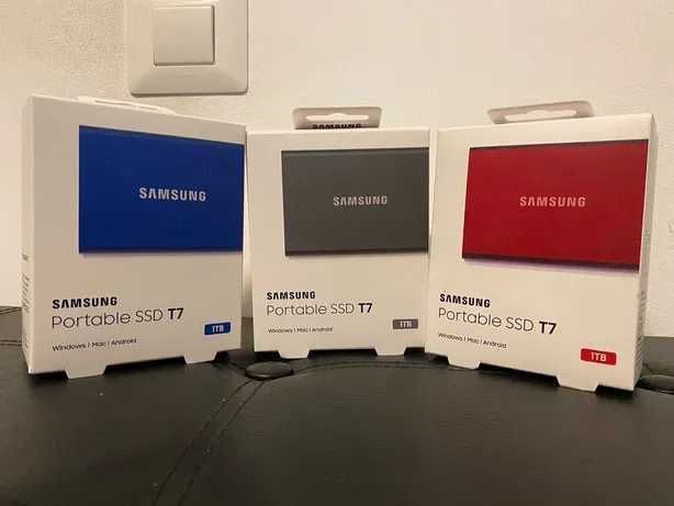 SIGILATE SSD extern portabil SAMSUNG T7 1TB 2TB