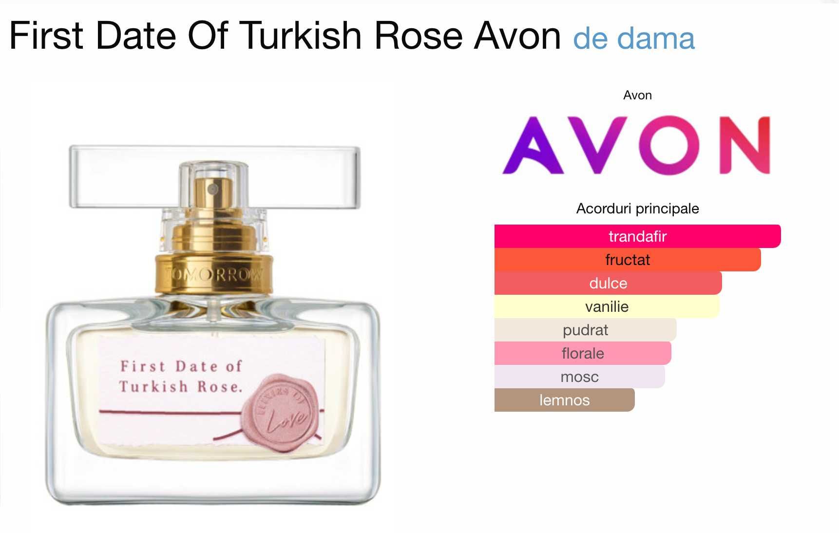 Apa de Parfum Avon First Date 30ml - nou, sigilat