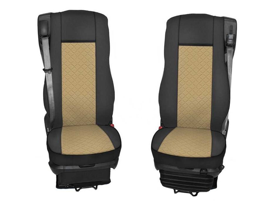 Тапицерия LKW за ДАФ XF 106 ЕВРО / EURO 6 2015-21 , Бежова