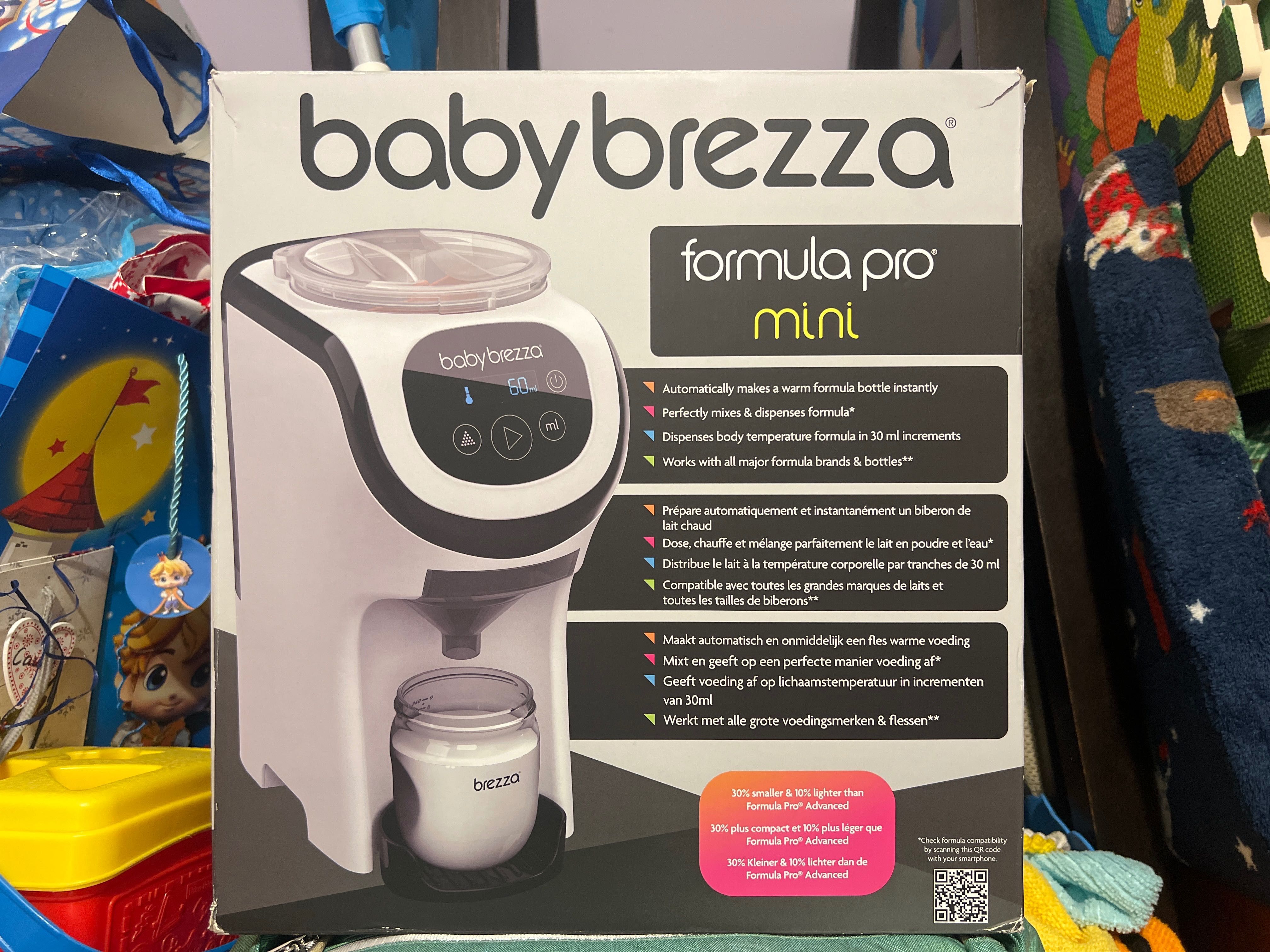 Baby Brezza Formula Pro Mini – уред за приготвяне на бебешко мляко