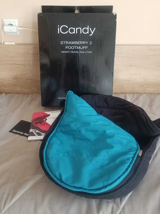 Детска количка Icandy Strawberry 2 в син цвят