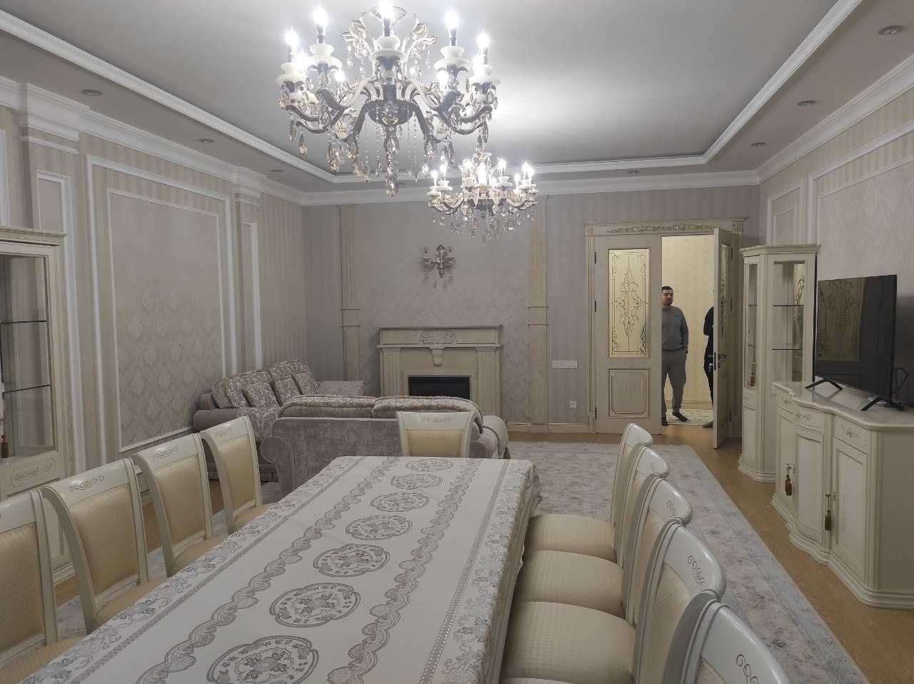 New building 4 room 3 big bed Taras Shevchenko street metro Oybek