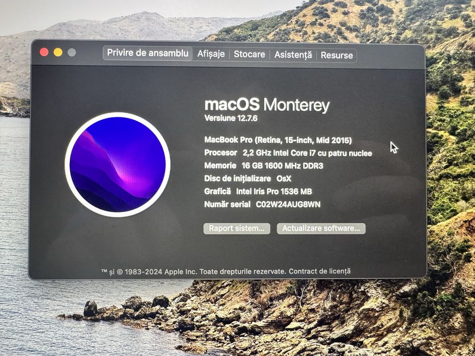 Macbook pro retina 15” 2015