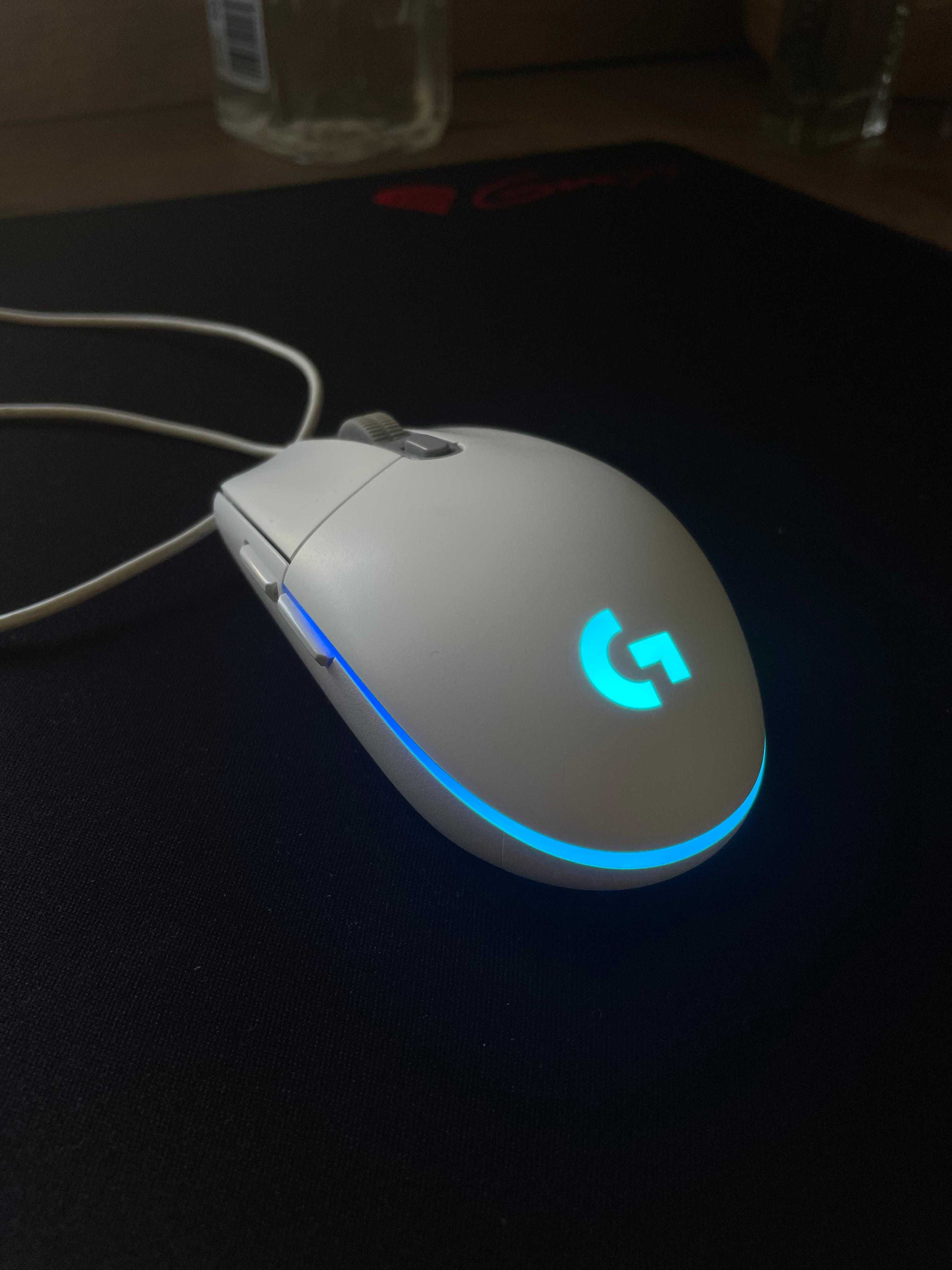 Mouse Gaming LOGITECH G102 LIGHTSYNC RGB, 8.000 dpi, alb
