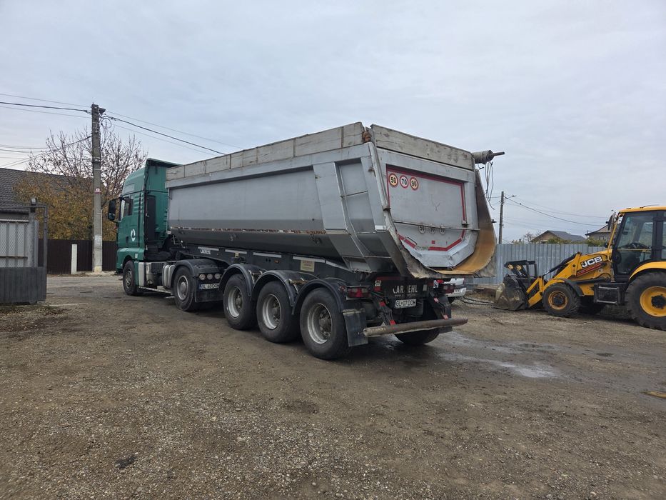 Man tgx +semiremorca basculabila