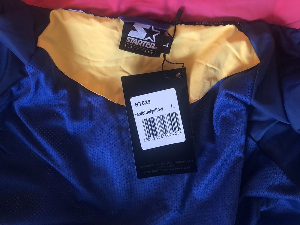 Starter Black Label Multicolored Logo Jacket ОРИГИНАЛ мъжко яке S/М/L