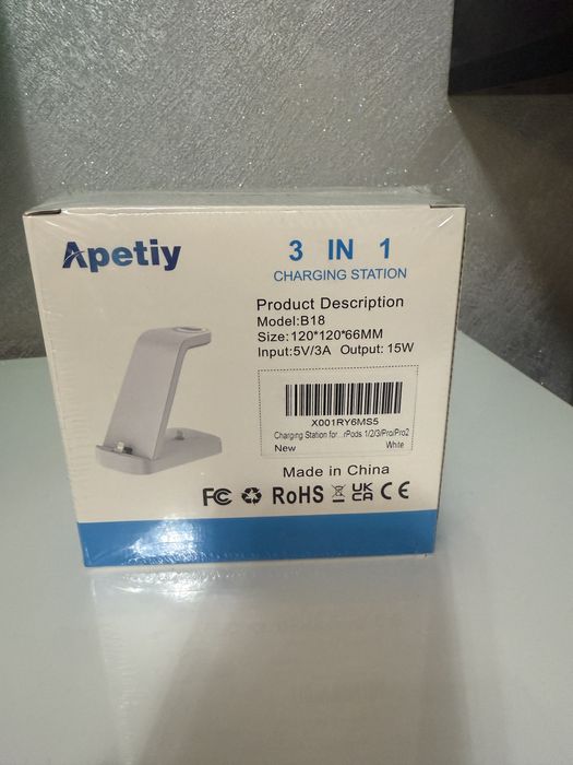 Încărcător wireless 3 în 1