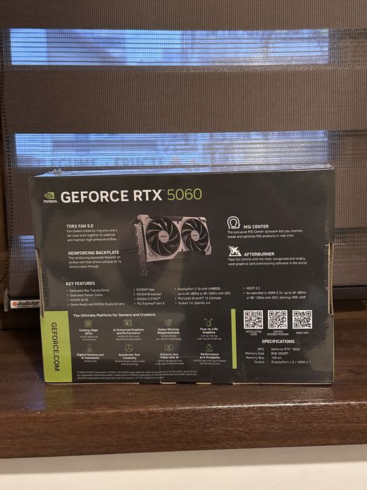 MSI RTX 5060 Ventus 2x OC