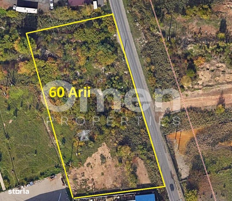 Teren industrial 60 ari, intravilan, front stradal 100 m, Baia Mare, z