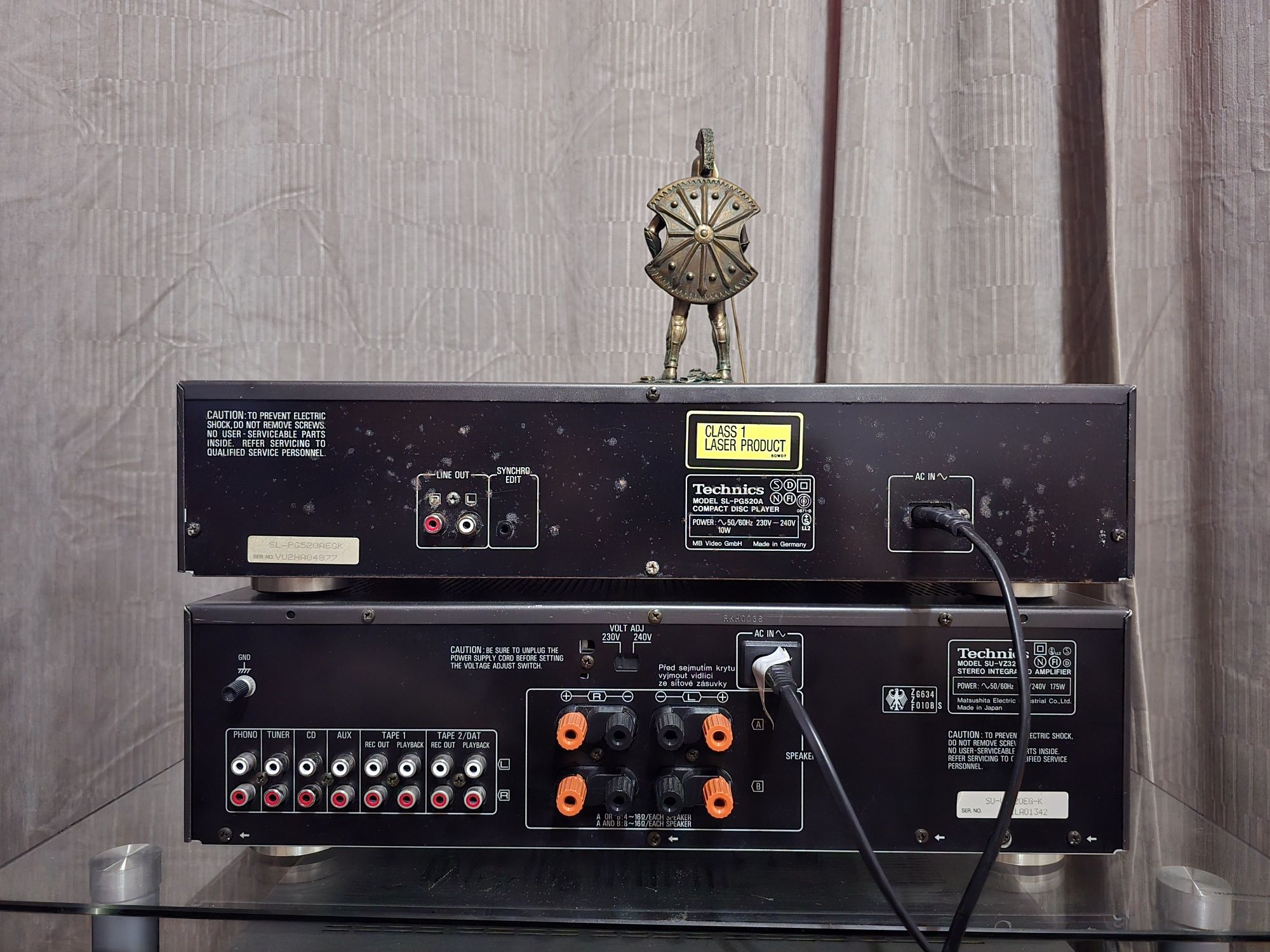 Amplificator Technics SU-VZ320 /CD Player Technics SL-PG520A
