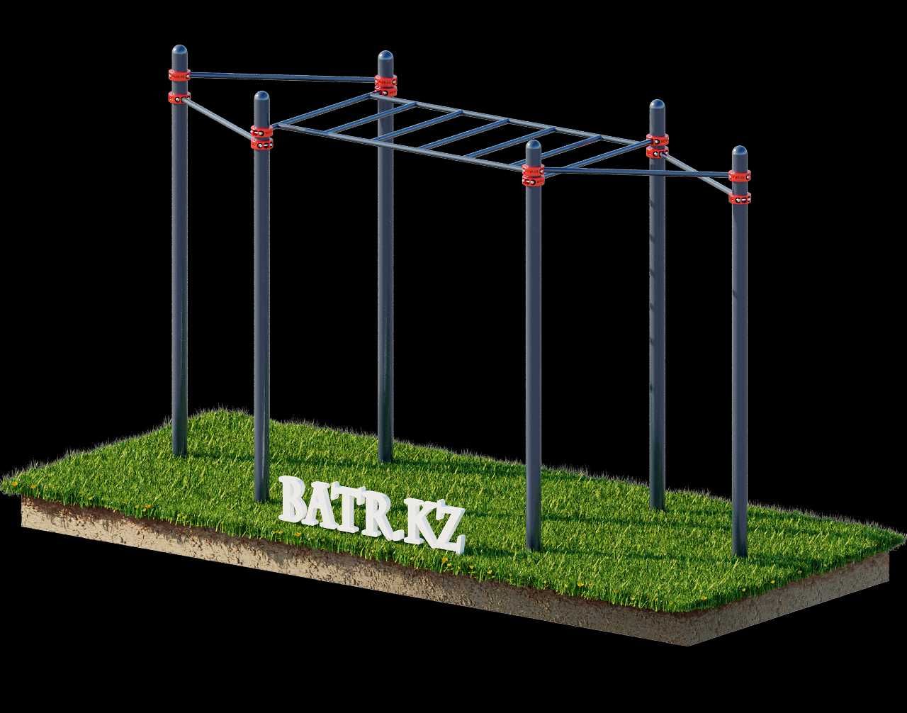 Воркаут BS-5 от завода BATR.KZ! Турник, Шведская стенка, Тренажеры!