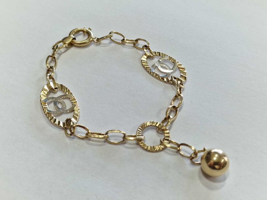 Дамска златна гривна Chanel 14K 585 / 5.44 гр.