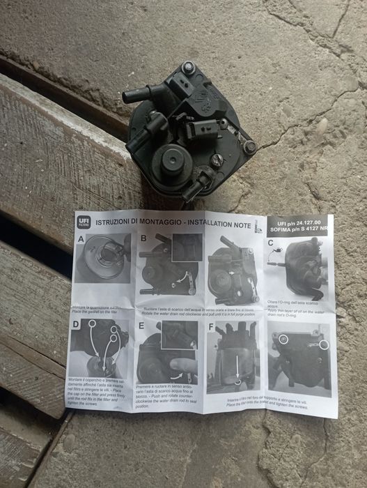 Filtru combustibil Peugot 308