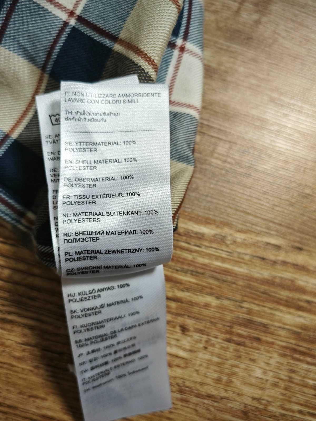 FJALLRAVEN Оригинална мъжка риза с навиващи ръкави размер М