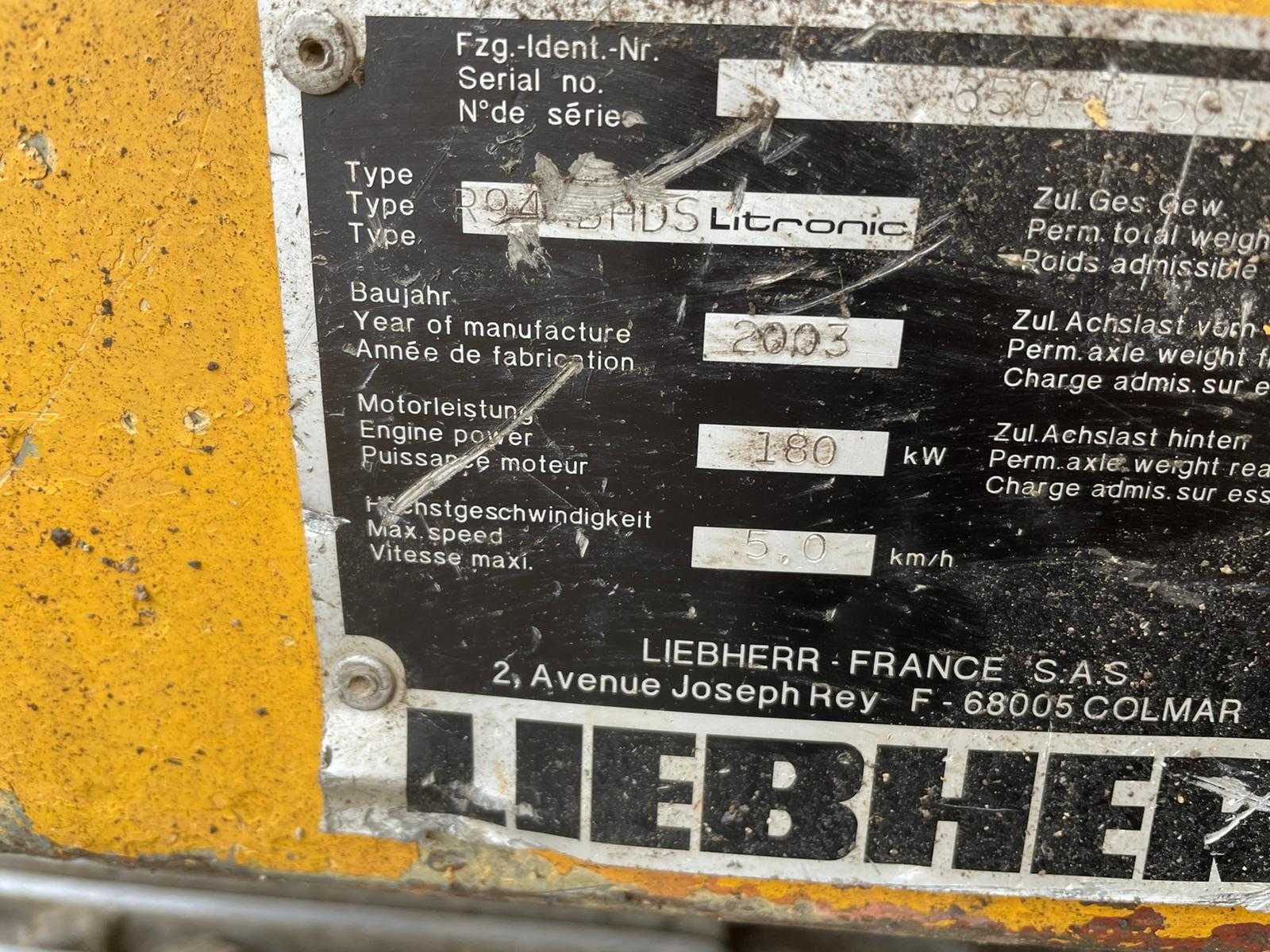Liebherr 944 Litronic dezmembrez excavator