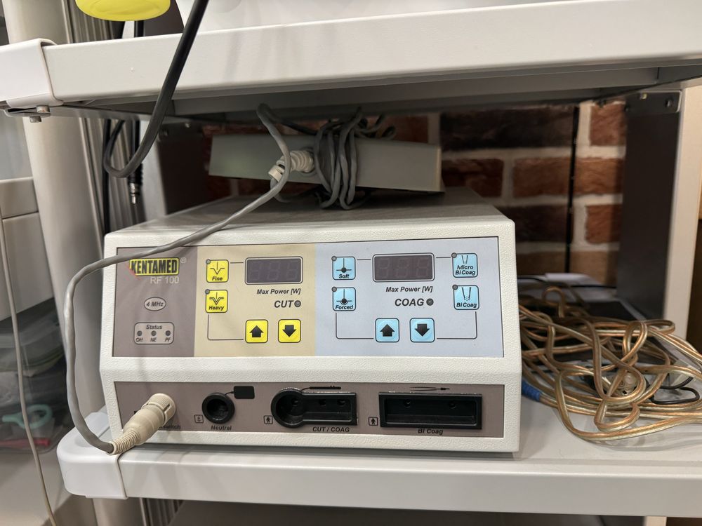 Radiocauter/electrocauter