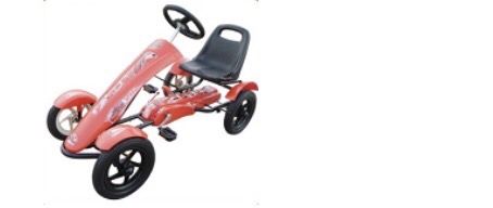 Karturi copii Go Kart cu pedale DF 120-1,roti cauciuc,scaun reglabil