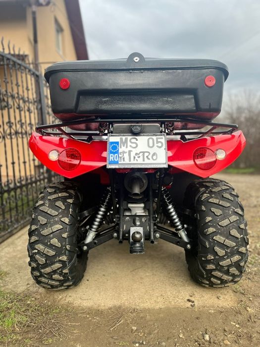 ATV Quad Arctic Cat 400CMC 4x4 cu troliu și carlig