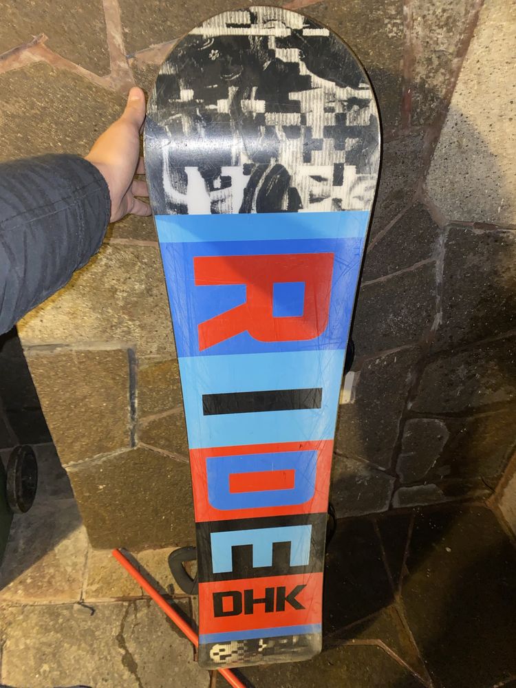 Сноуборд Ride DHK Snowboard 142cm + крепления burton custom