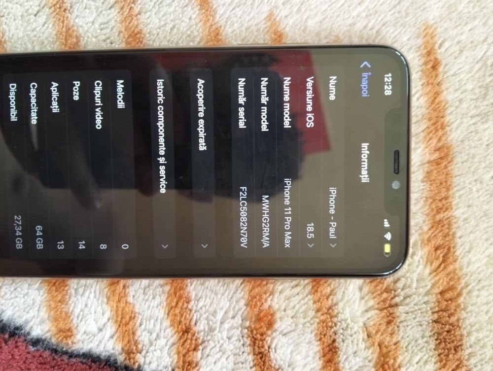 Vând iphone 11 pro max sau schimb cu cross si dif unde e cazul