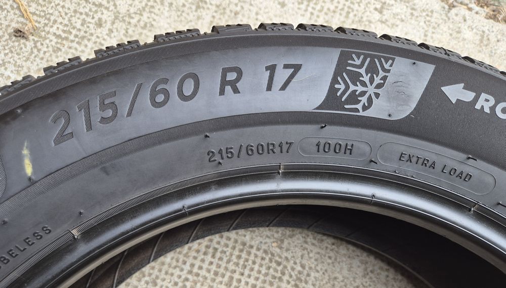 Set 2buc 215/60 R17 100H XL Michelin Alpin⁶ M+S iarnă